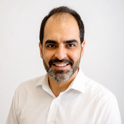 Portrait of Ali Etemad